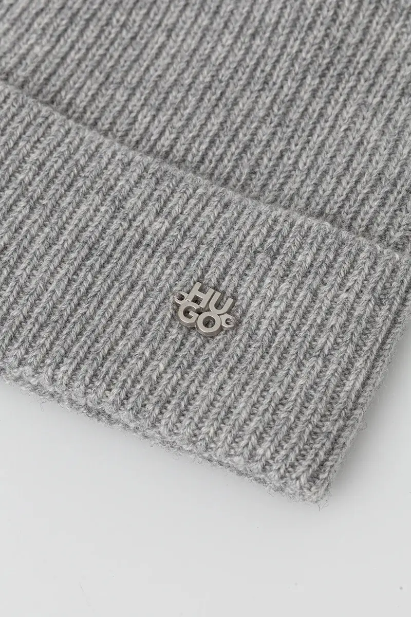 cappelo in cashemire colore grigio 50551731 miniatura 3