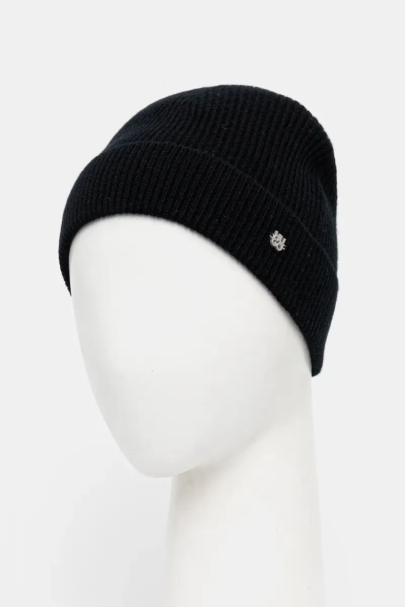 cappelo in cashemire Xamiroh colore nero 50551731 miniatura 2