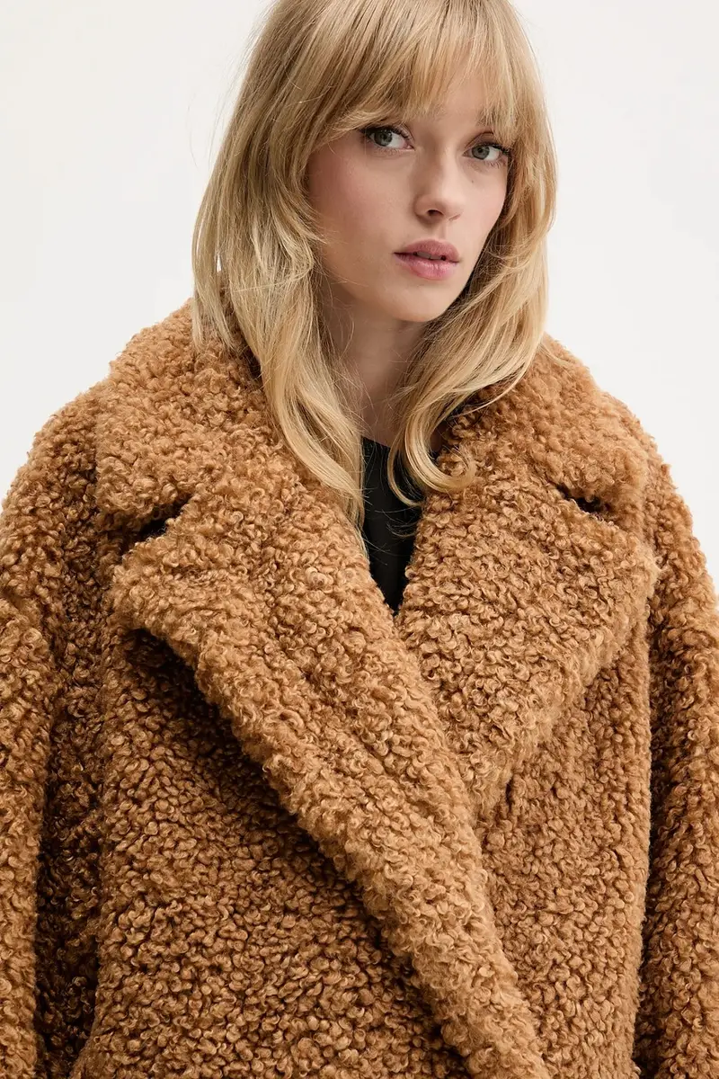 cappotto colore beige 50547610 Marrone miniatura 4