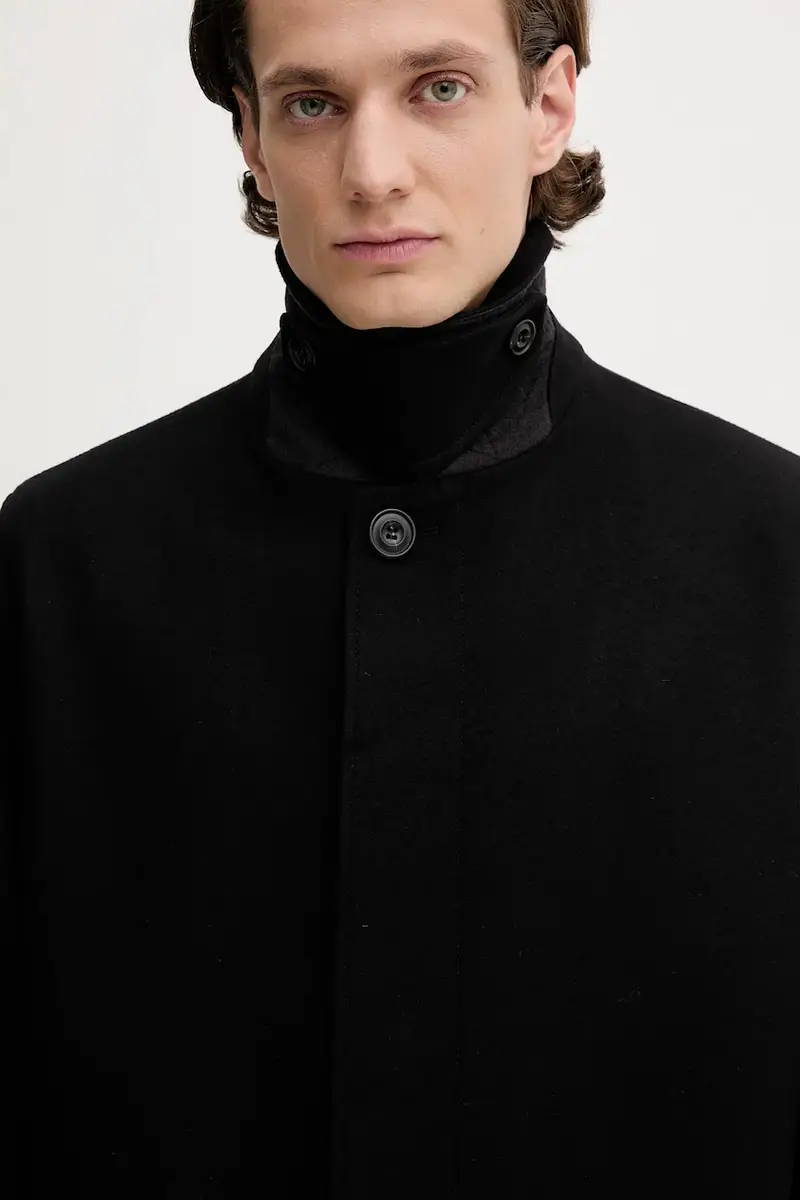 cappotto colore nero 50549788 miniatura 4