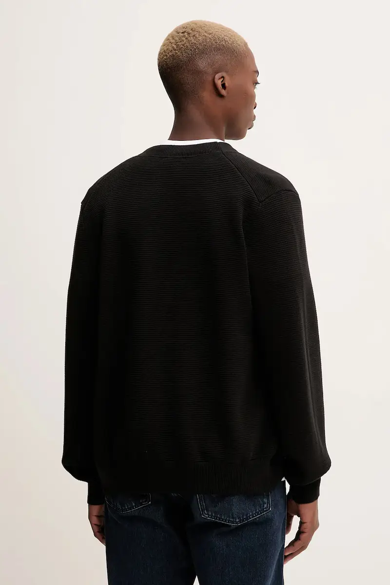 HUGO Cardigan Uomo Nero 3647339 miniatura 3