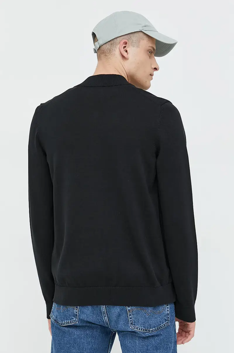 HUGO Cardigan Uomo Nero 3149425 miniatura 3