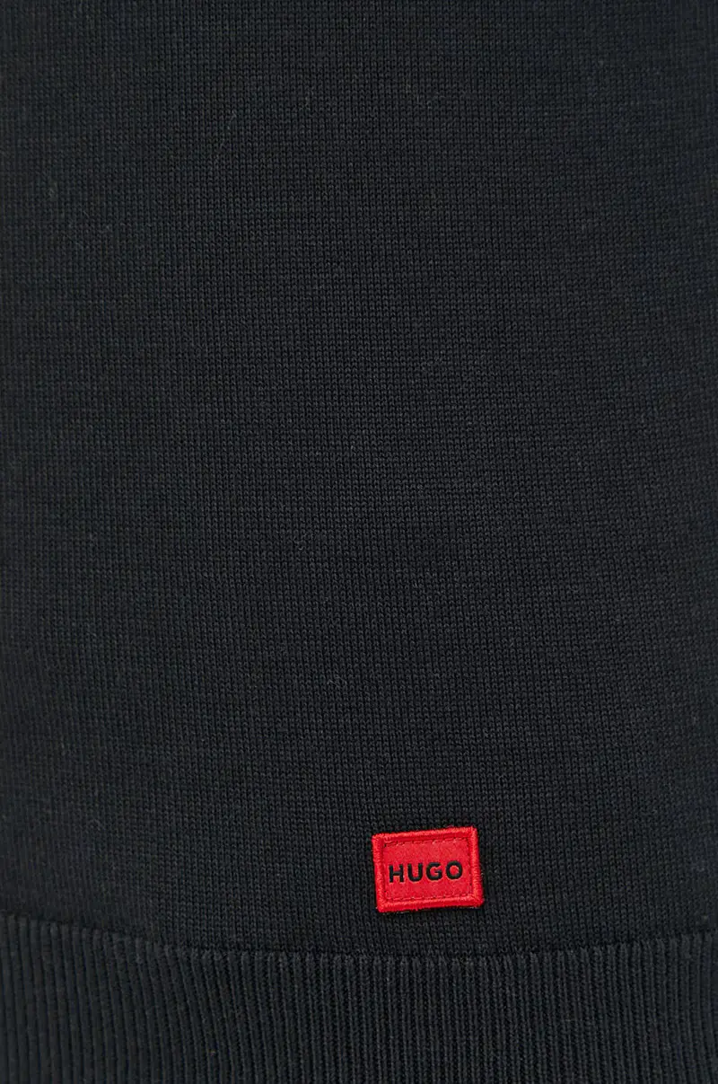 HUGO Cardigan Uomo Nero 3149425 miniatura 4