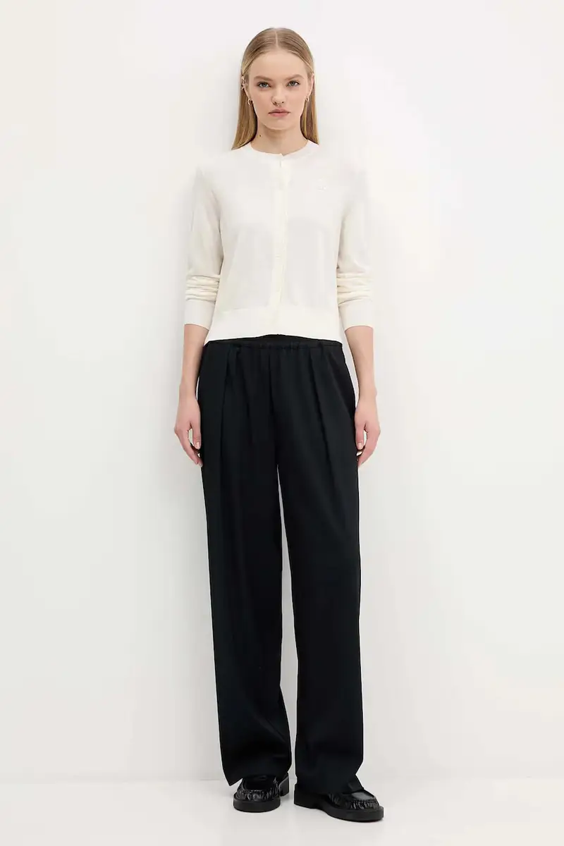 HUGO Cardigan Donna Beige 3574471 miniatura 2