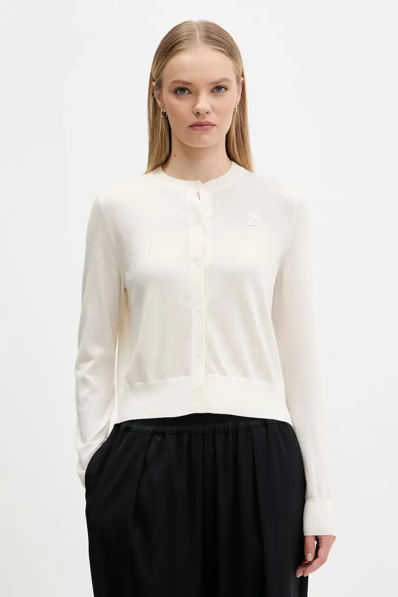 HUGO Cardigan Donna Beige 3574471