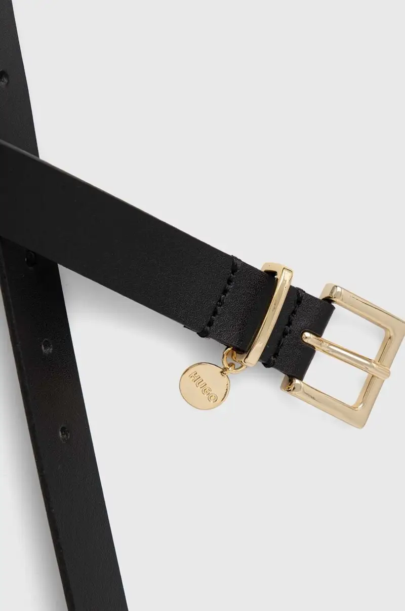 cintura in pelle donna colore nero 50522644 miniatura 2