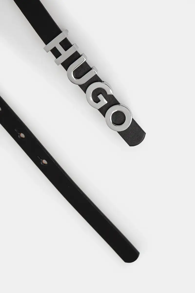 cintura in pelle donna colore nero 50536876 miniatura 2