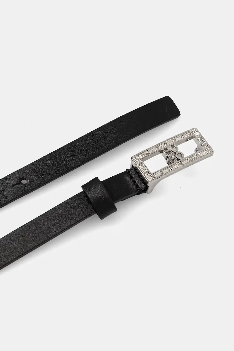 cintura in pelle donna colore nero 50554098 miniatura 2