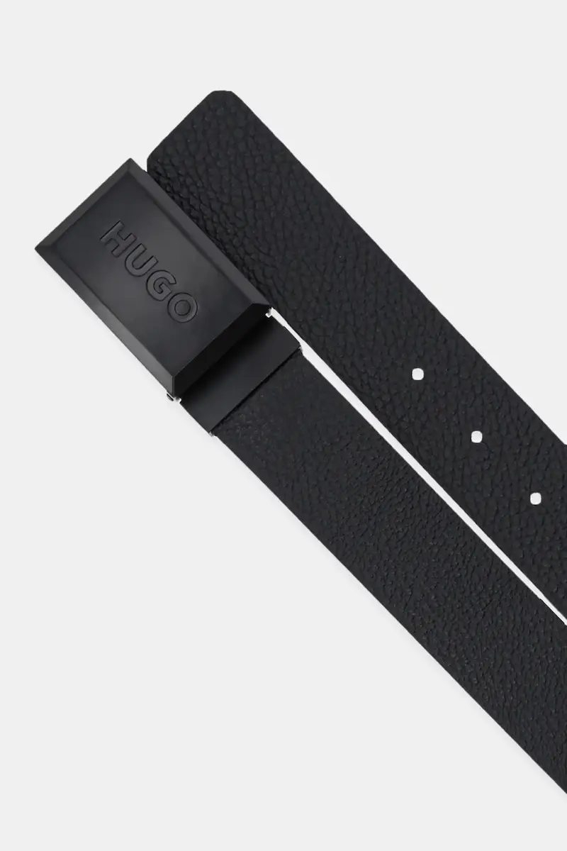 cintura in pelle uomo colore marrone 50555040 miniatura 2