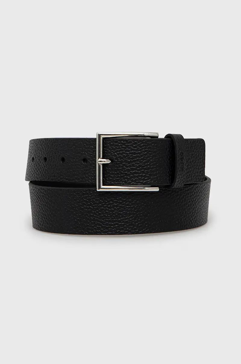 cintura in pelle uomo colore nero 50471562