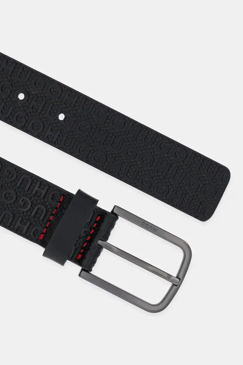 cintura in pelle uomo colore nero 50548364 miniatura 2