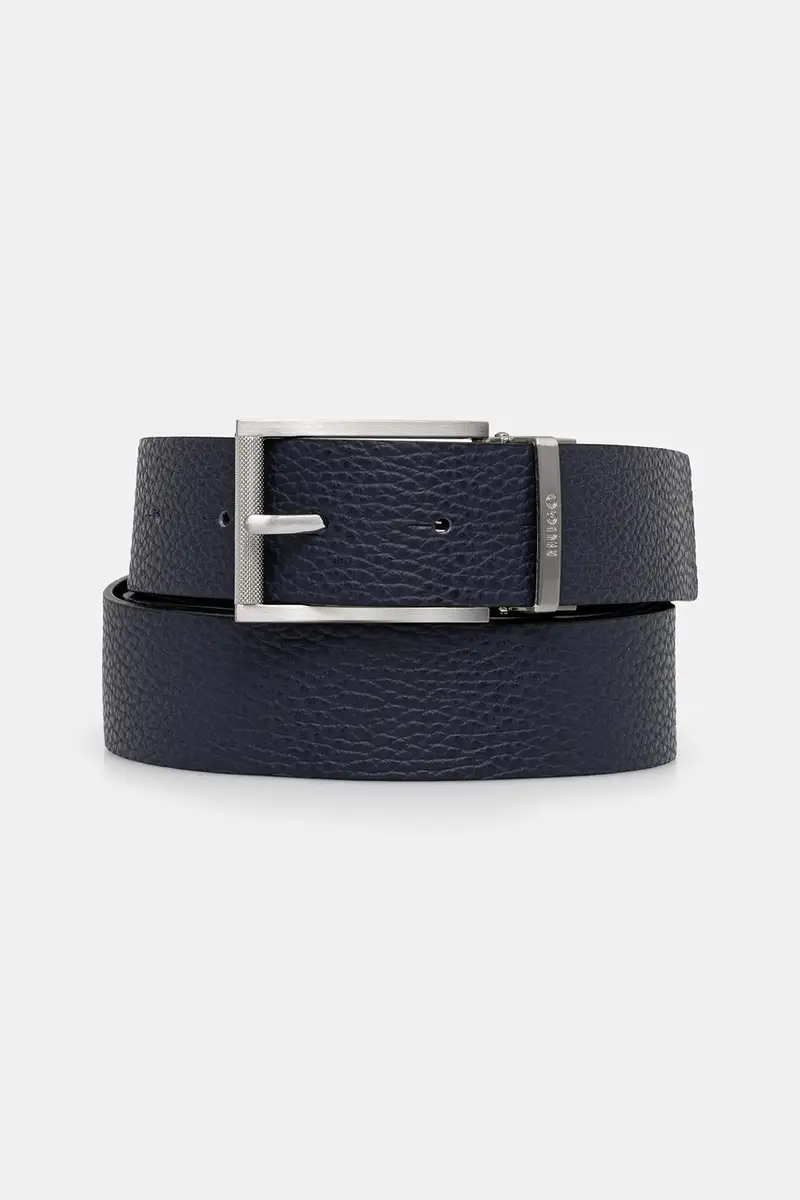 cintura in pelle uomo colore nero 50548369 miniatura 2