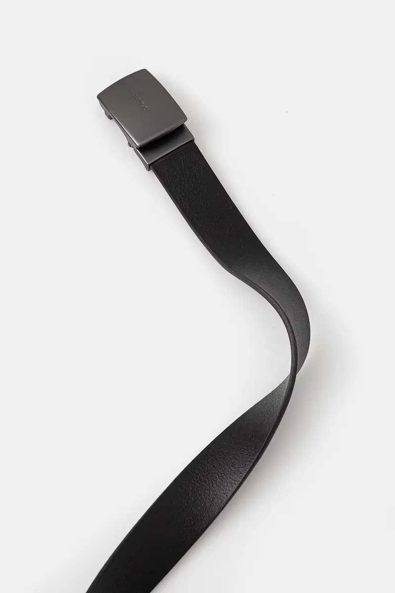 cintura in pelle uomo colore nero 50553993 miniatura 2