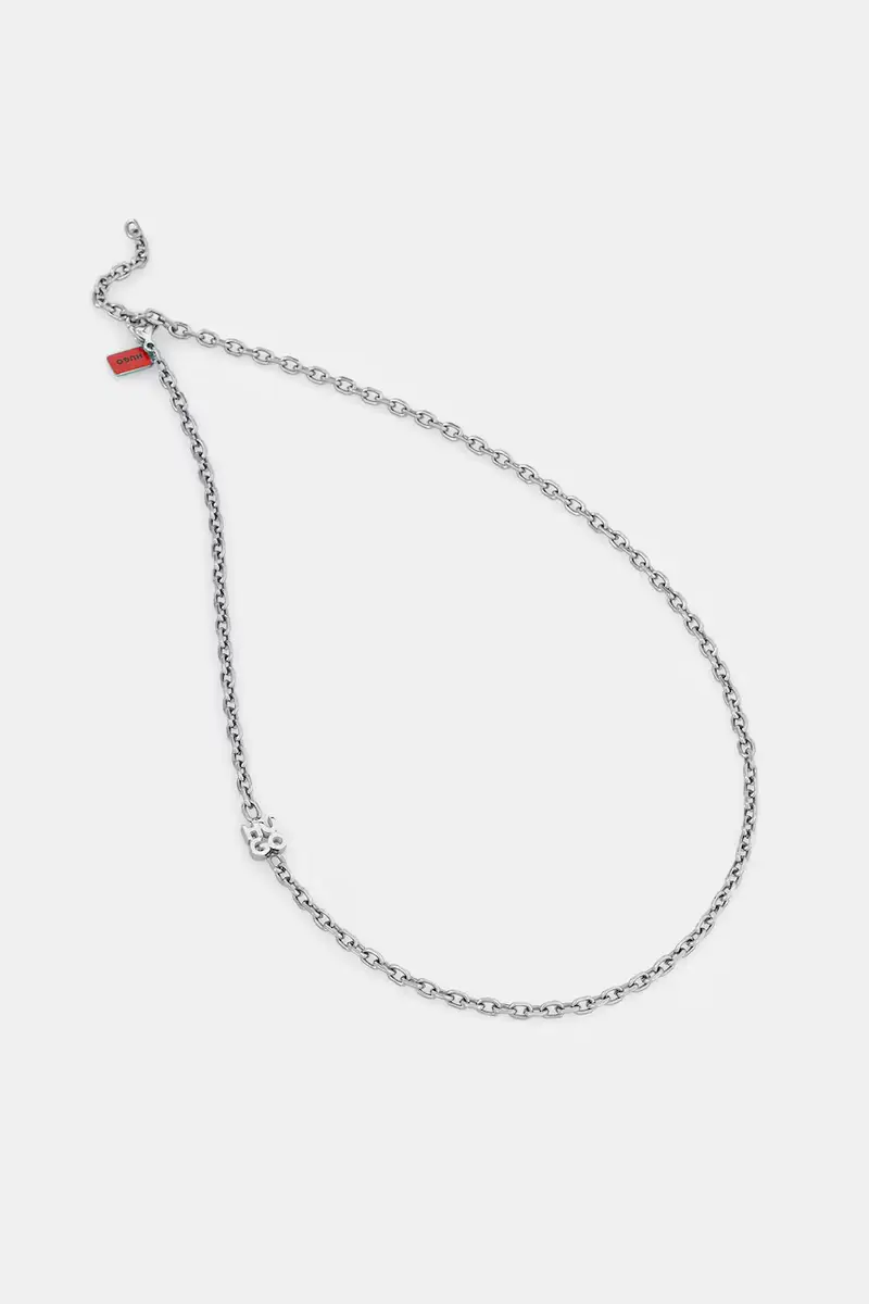 collana uomo 50544509 Argento