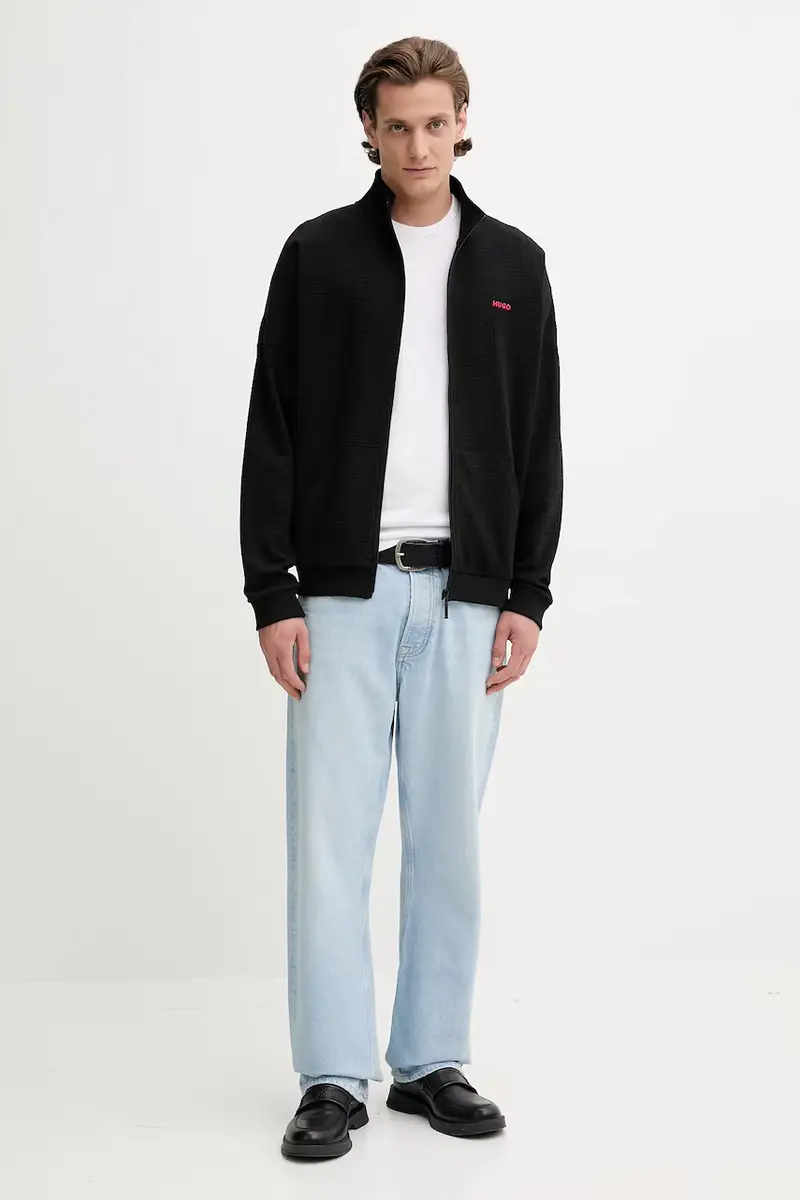 felpa AUSTIN ZIP JACKET uomo colore nero 50556966 miniatura 2