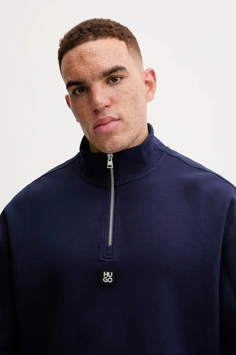 felpa Danovotop uomo colore blu navy 50546402 miniatura 4