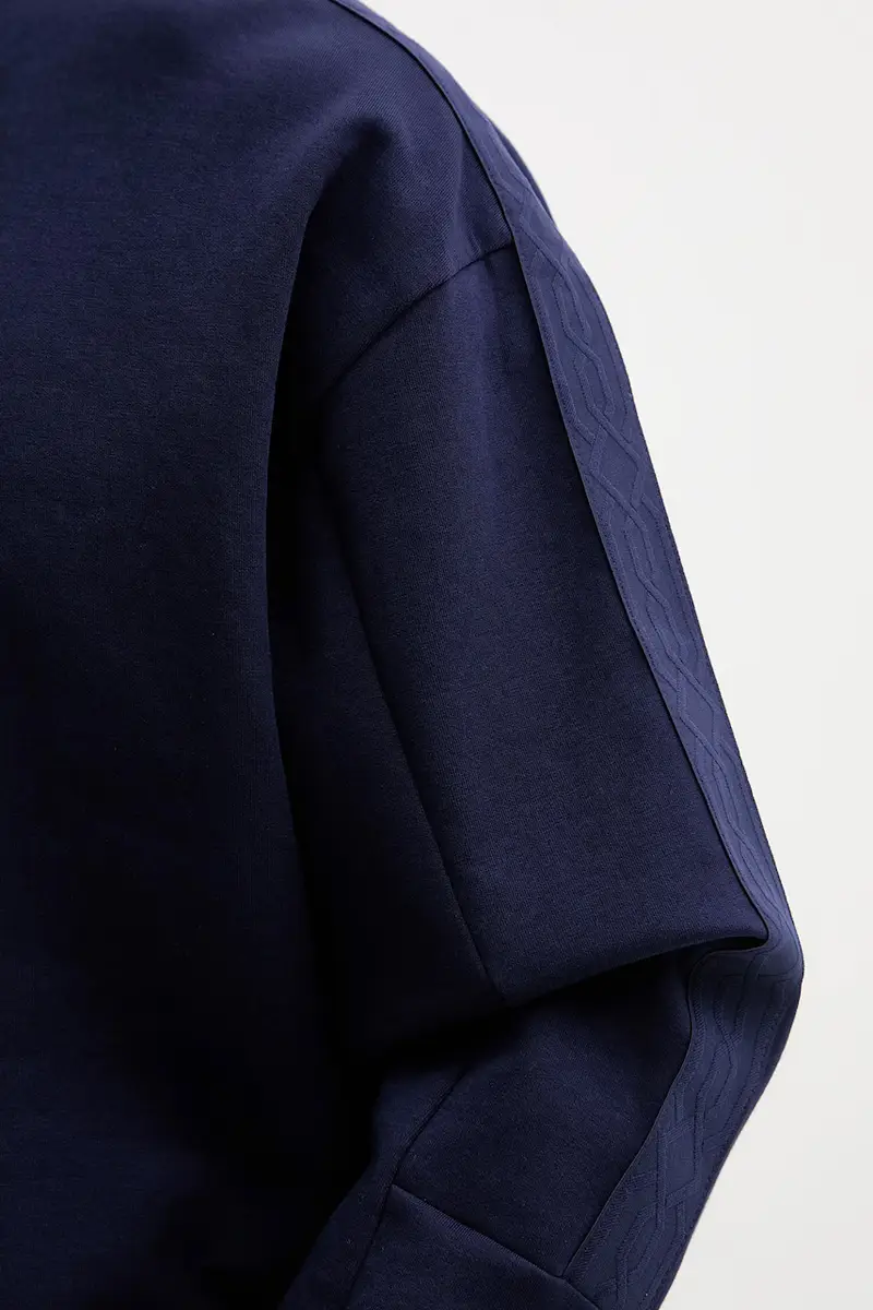 felpa Danovotop uomo colore blu navy 50546402 miniatura 5