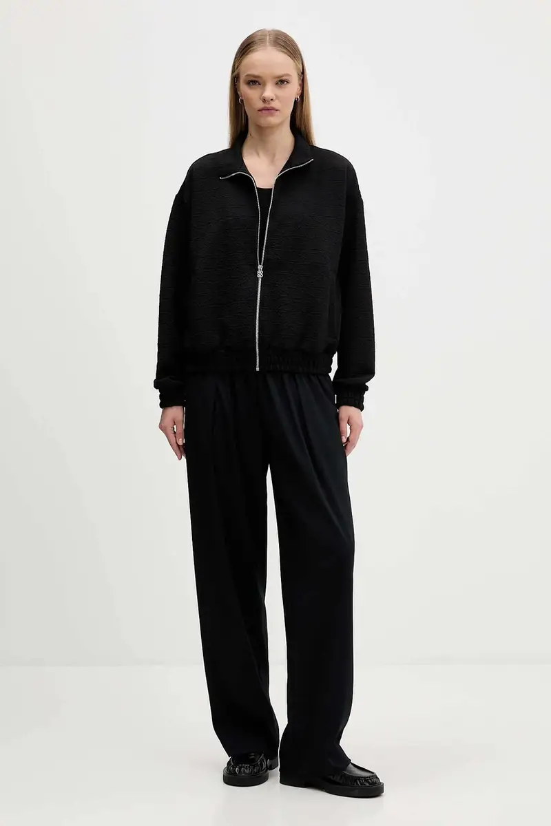 felpa donna colore nero 50546624 miniatura 2