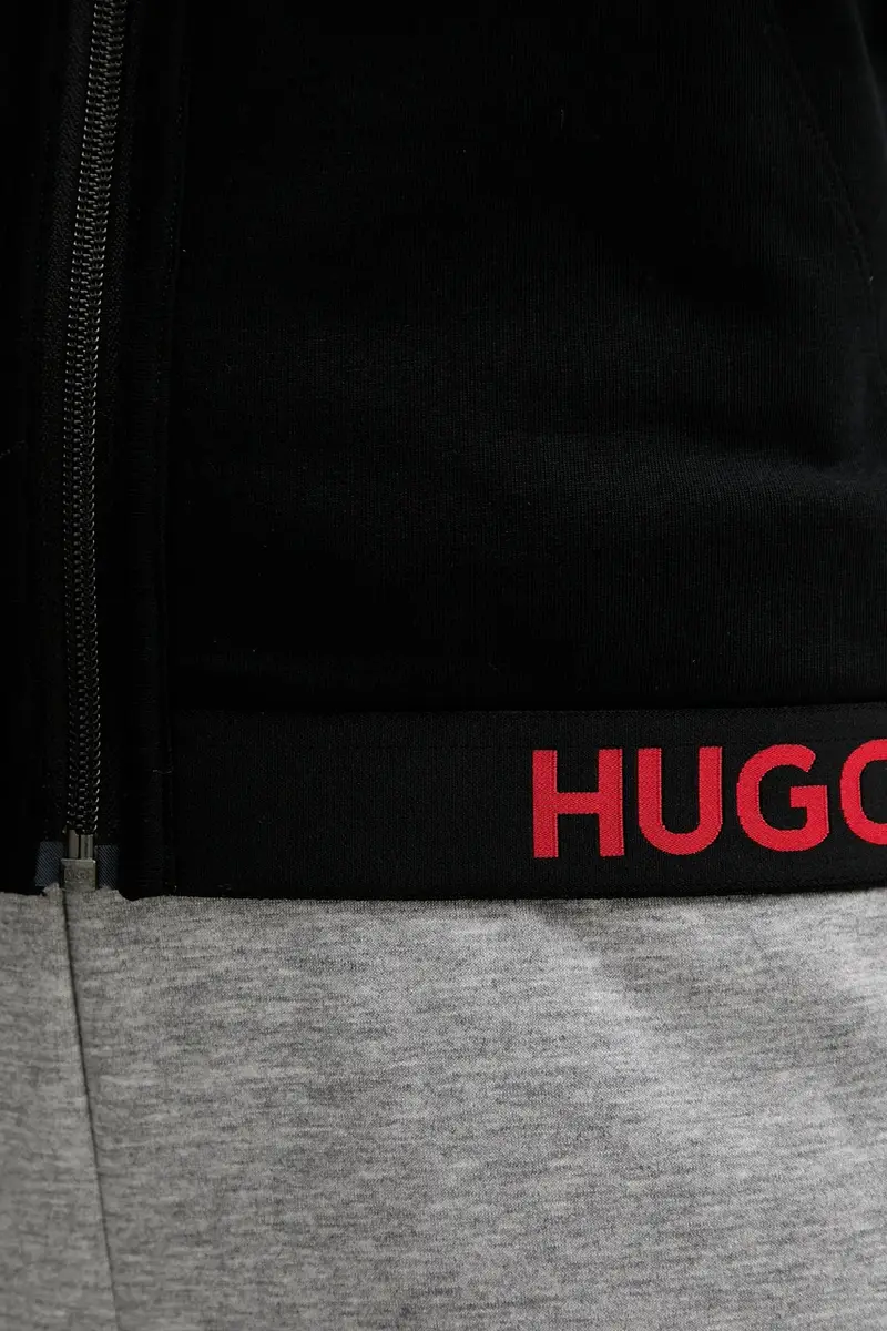 felpa donna colore nero con cappuccio miniatura 4