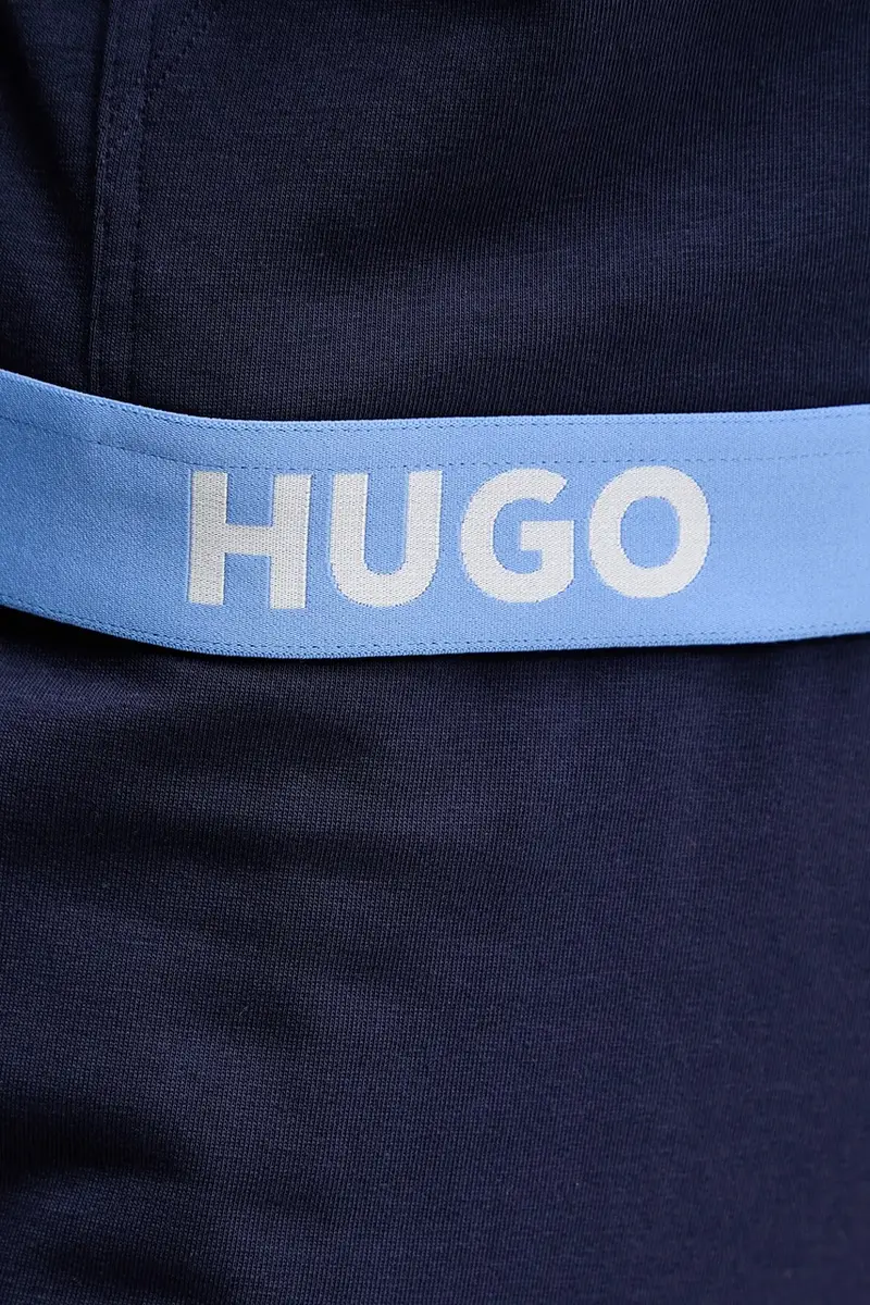 felpa donna colore rosa con cappuccio Blu navy miniatura 5