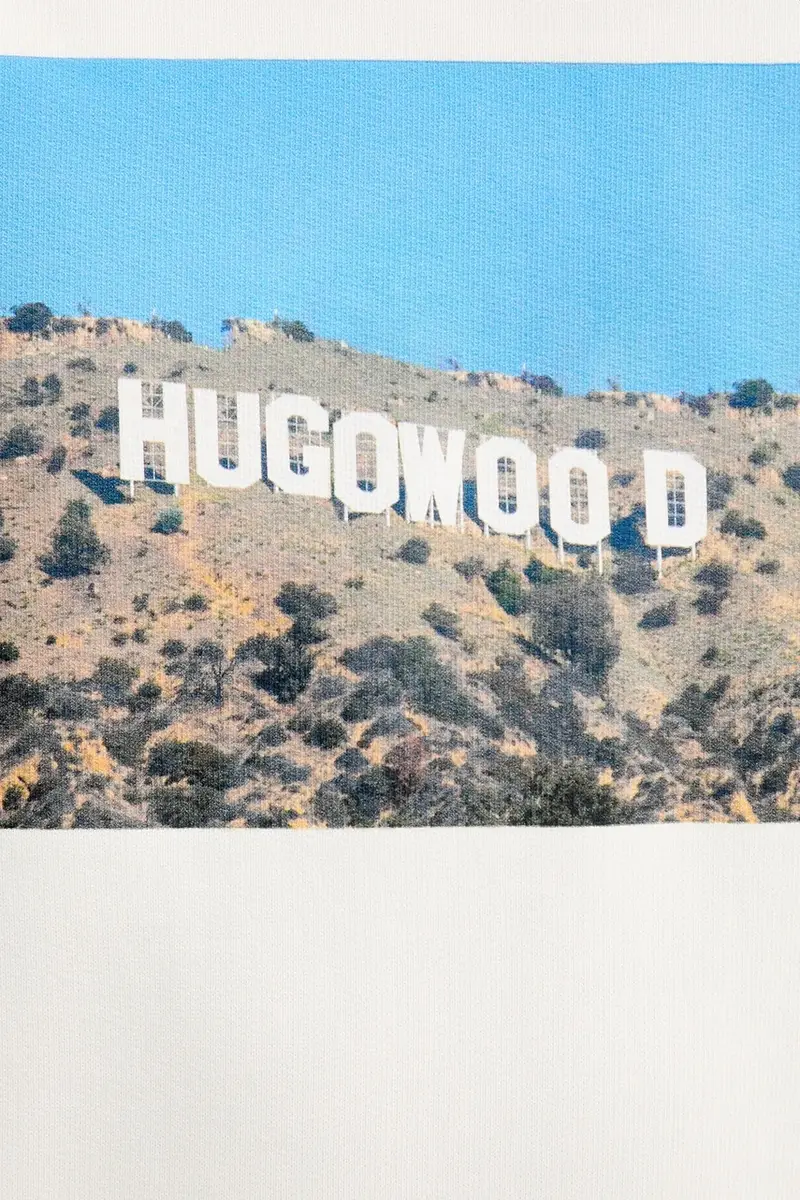 felpa in cotone uomo colore beige 50537546 miniatura 5