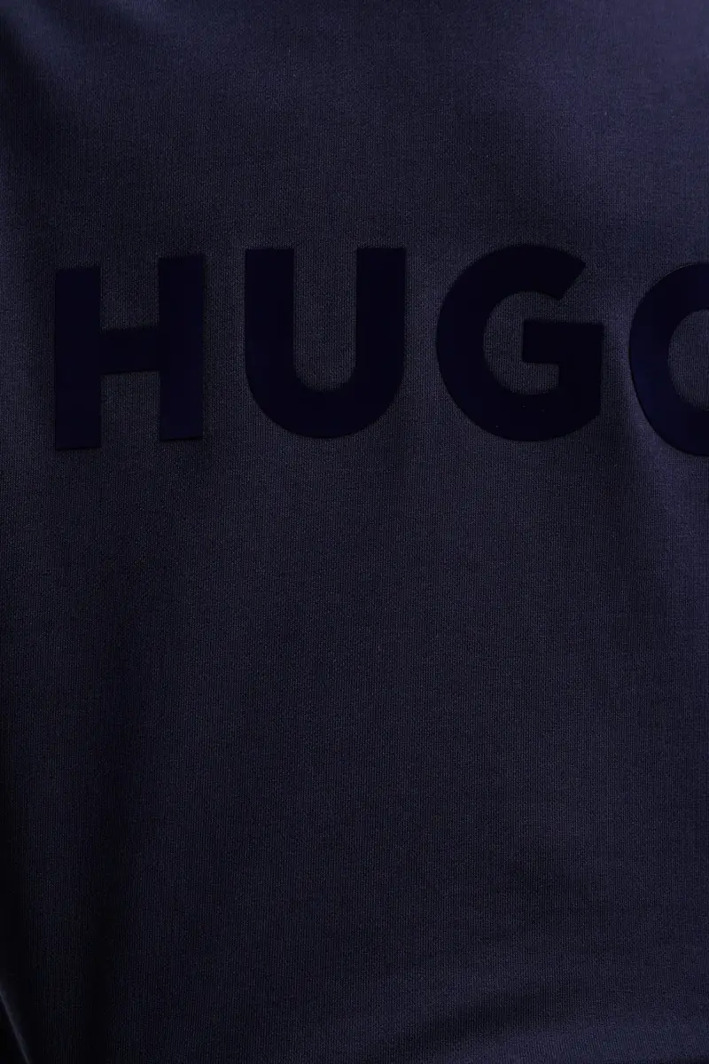 felpa in cotone uomo colore beige 50538778 Blu navy miniatura 5