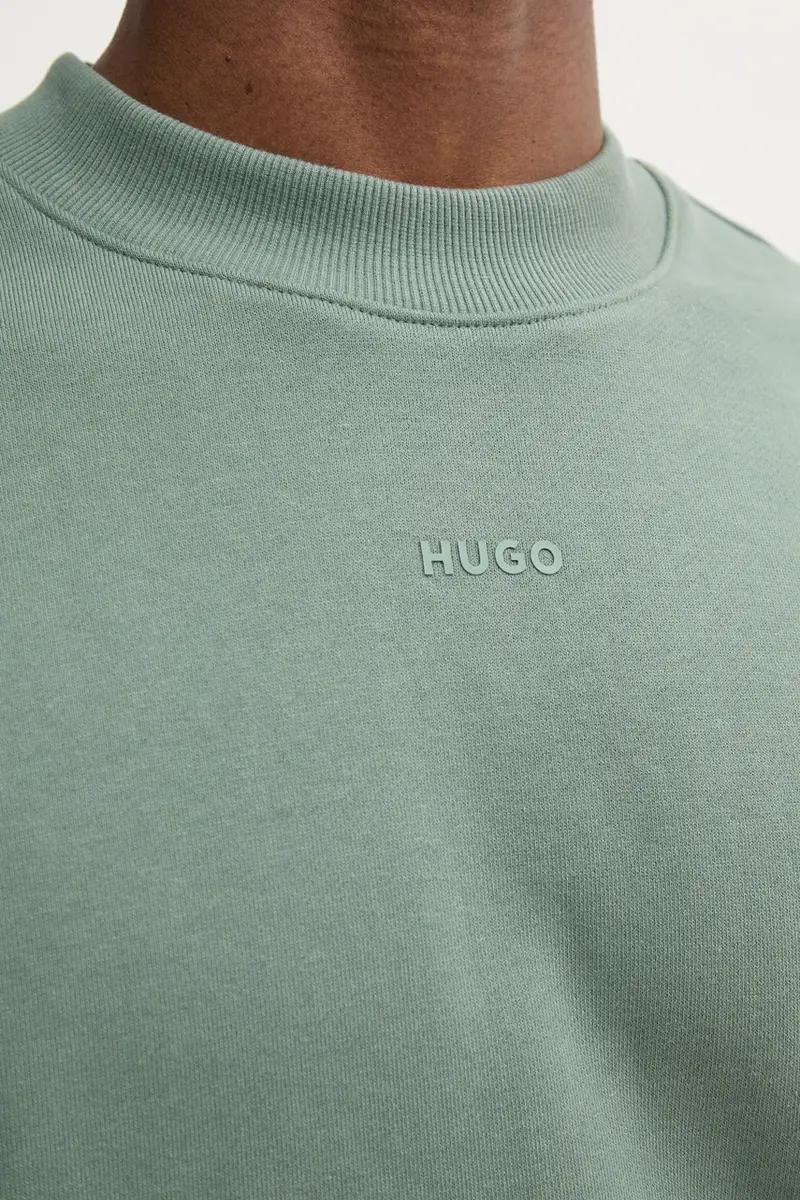 felpa in cotone uomo colore verde 50525892 miniatura 5