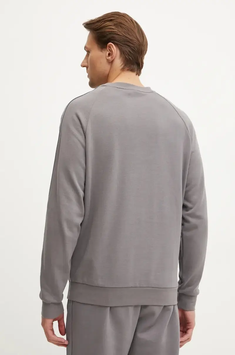 felpa lounge in cotone colore grigio 50520494 miniatura 3