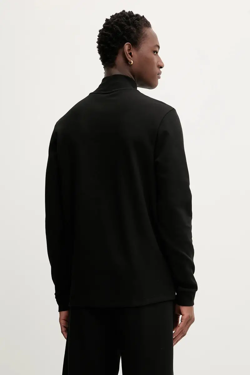 felpa uomo colore nero con applicazione 50546811 miniatura 3