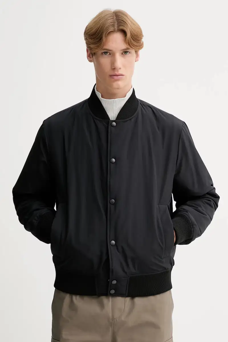 giacca bomber colore nero 50546233 miniatura 3