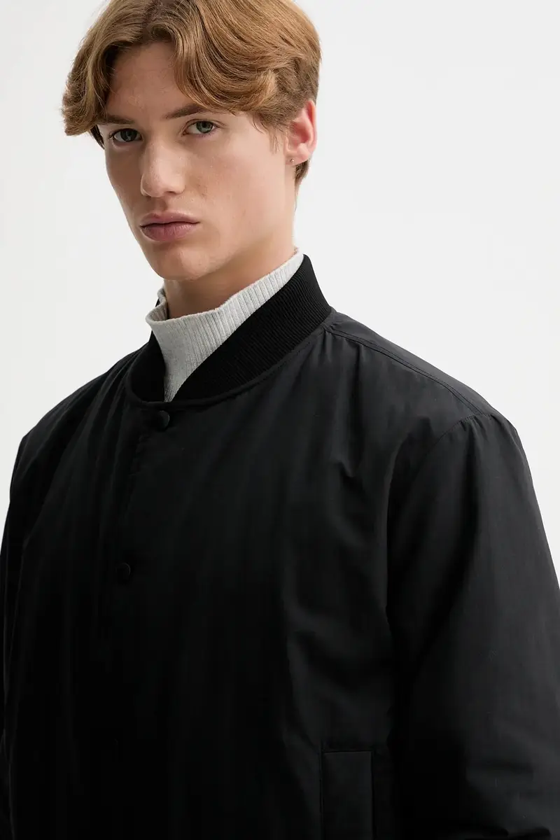 giacca bomber colore nero 50546233 miniatura 4