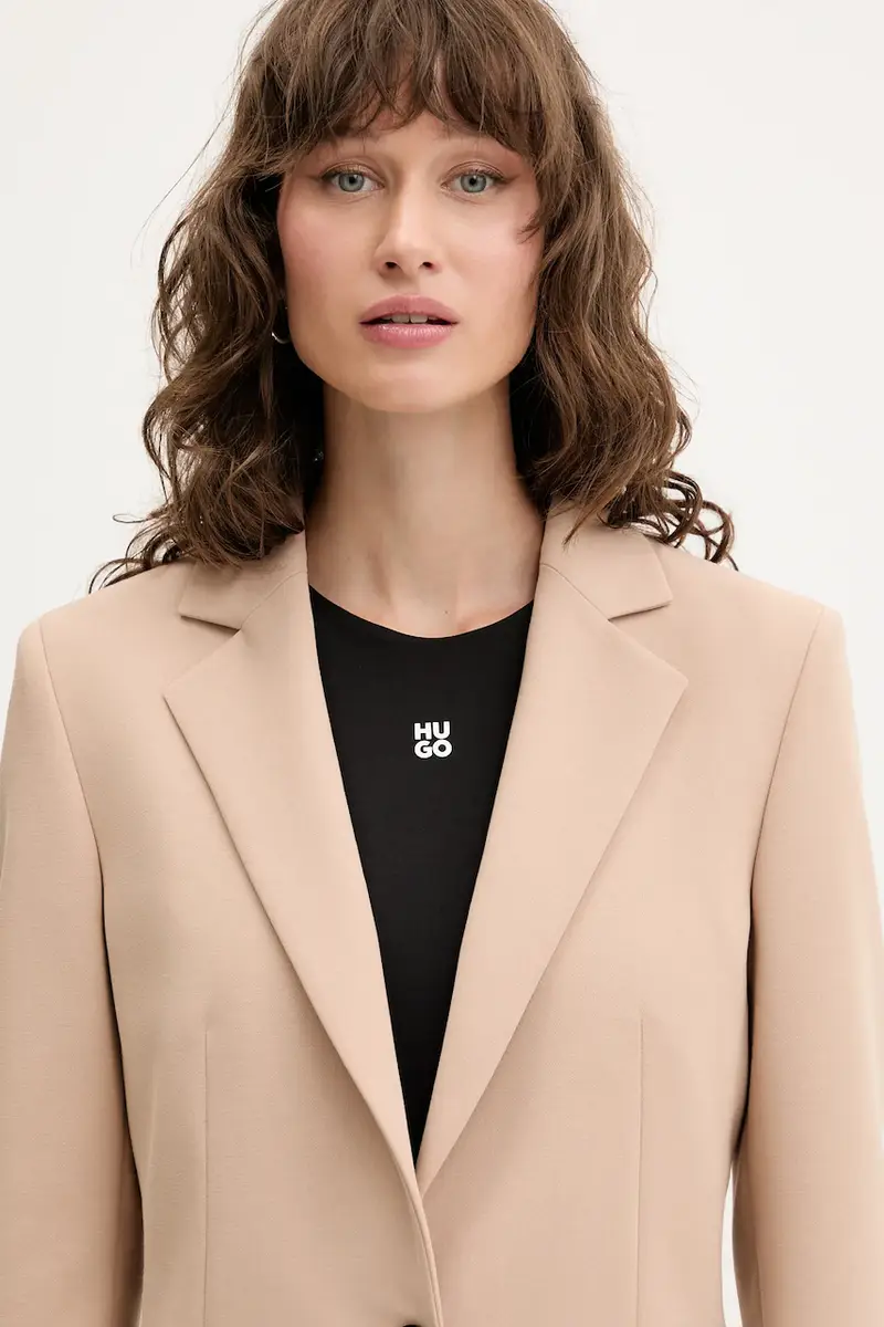 giacca colore beige 50546778 miniatura 4