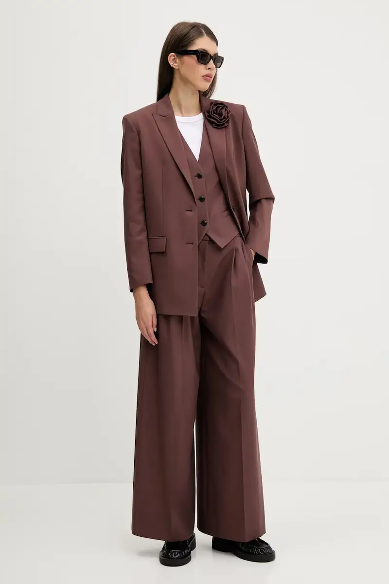 giacca colore marrone 50544133 miniatura 2