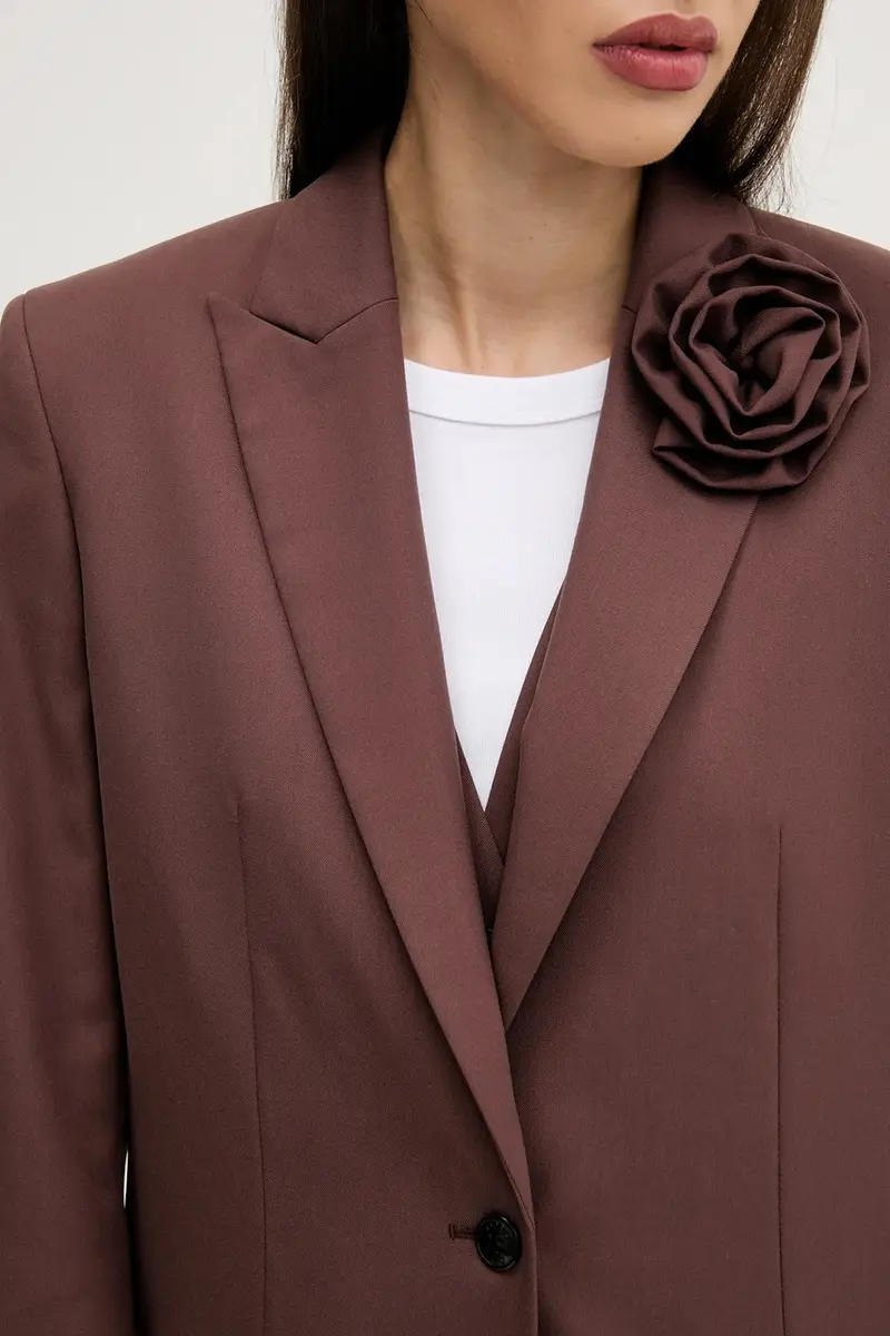 giacca colore marrone 50544133 miniatura 5