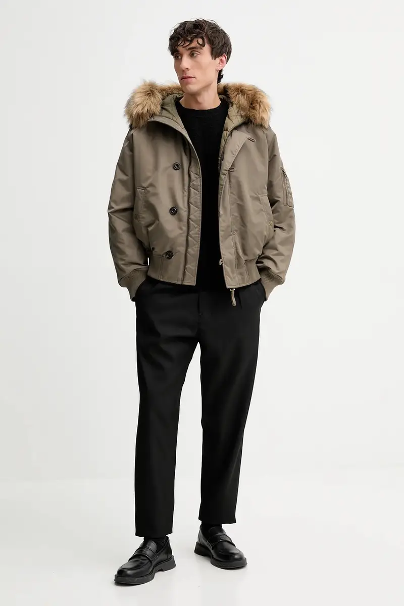 giacca colore verde 50546230 miniatura 2