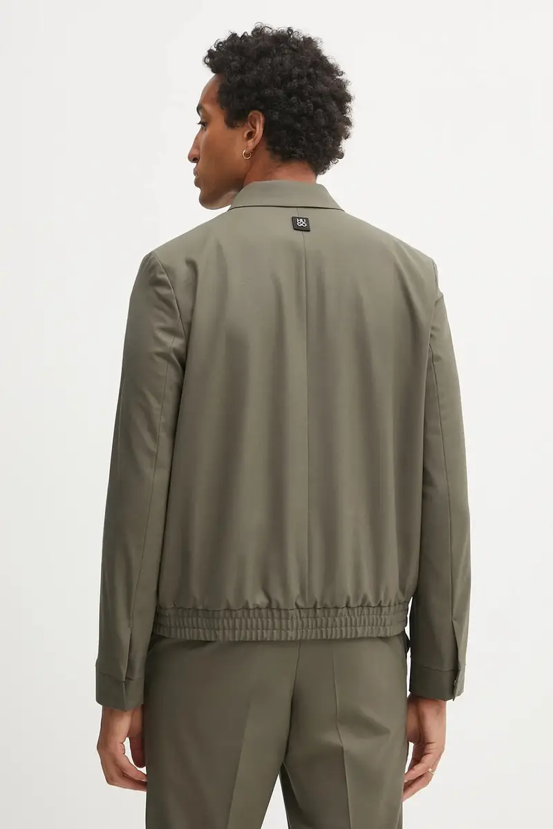 giacca in lana colore verde 50544903 miniatura 3