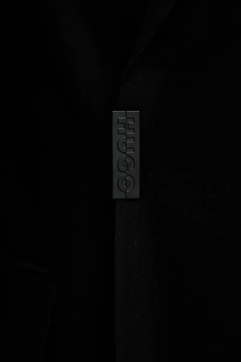 giacca in misto lana Hans254F2X Nero miniatura 5