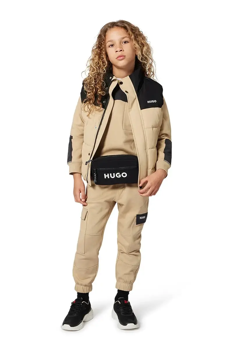 giacca per bambini colore beige G00485 miniatura 5