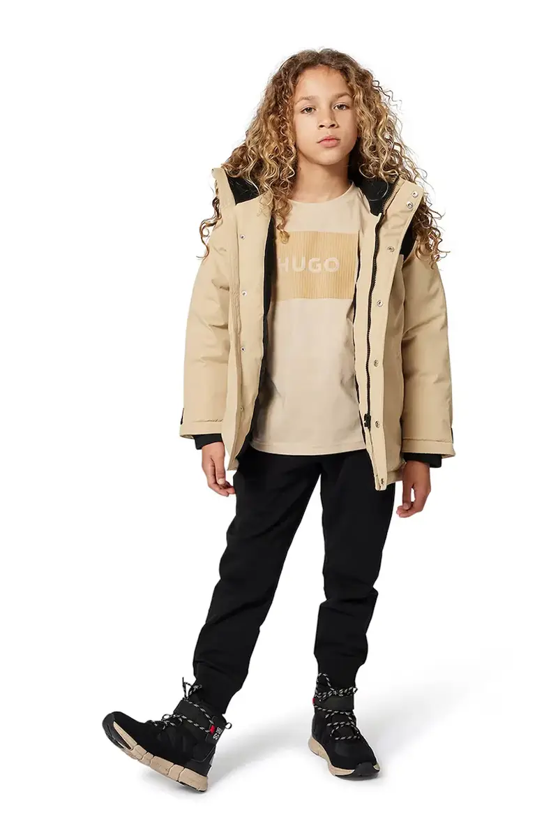 giacca per bambini colore beige G00485
