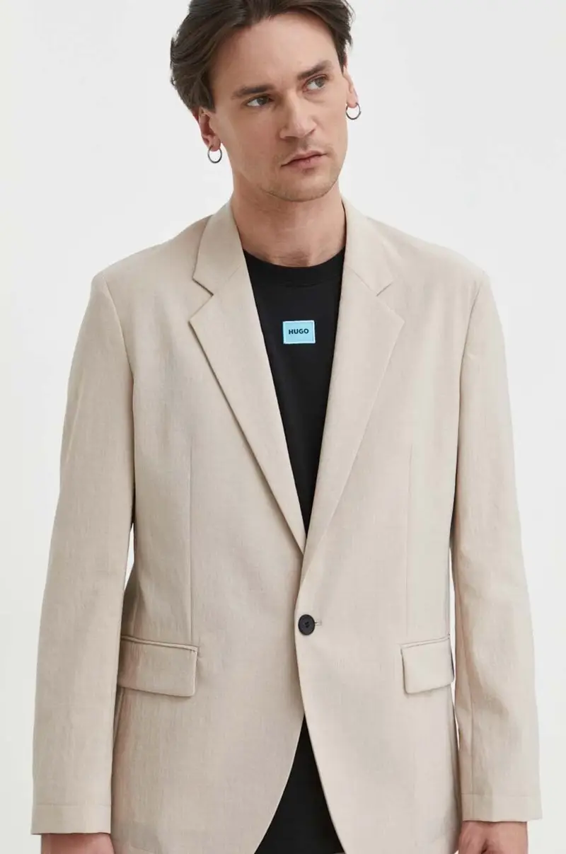 giacca uomo colore beige