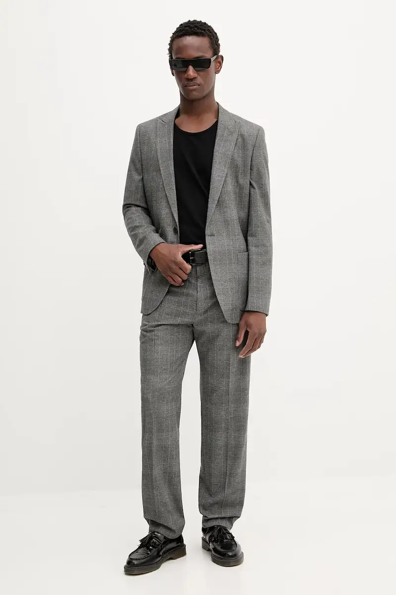 giacca uomo colore grigio 50544667 miniatura 2