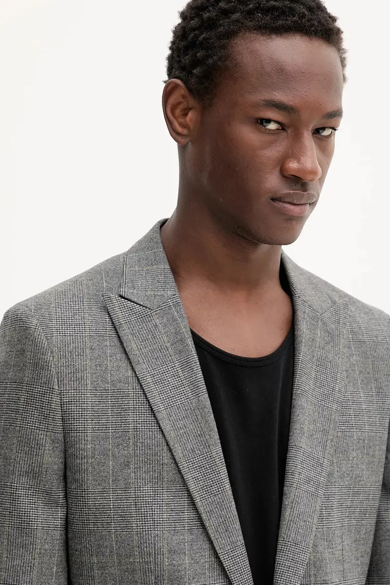 giacca uomo colore grigio 50544667 miniatura 4