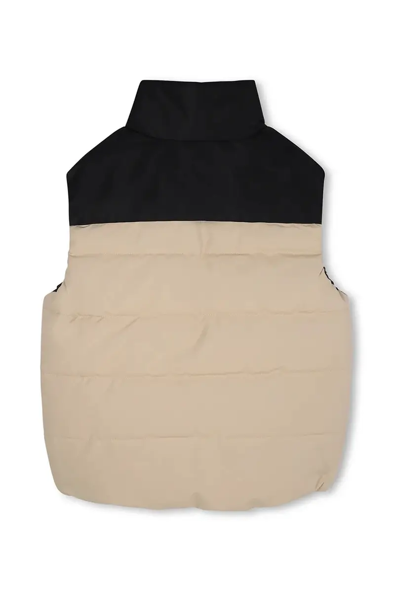 gilè in piumino bambono/a colore beige G00482 miniatura 3