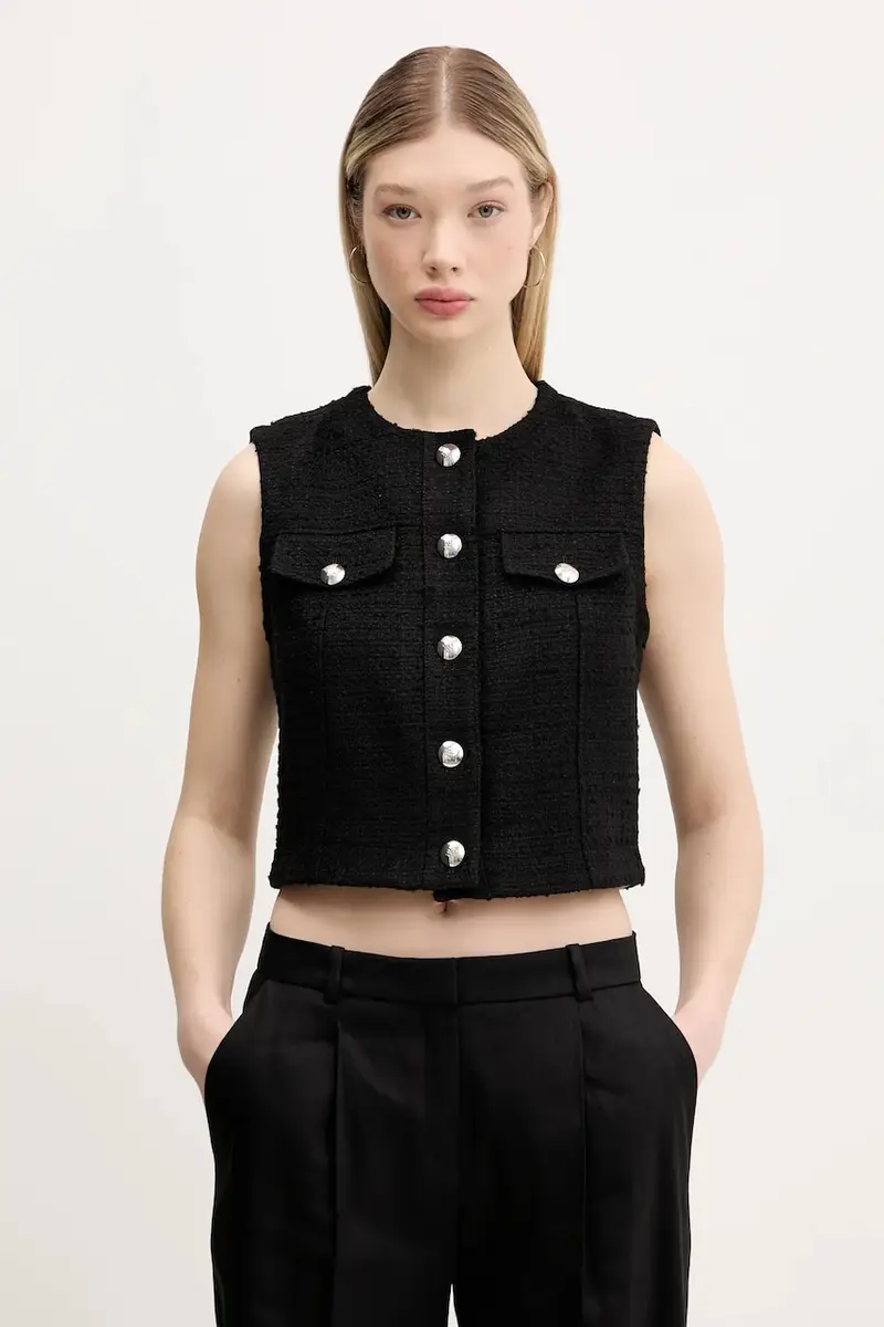 gilet colore nero 50537604