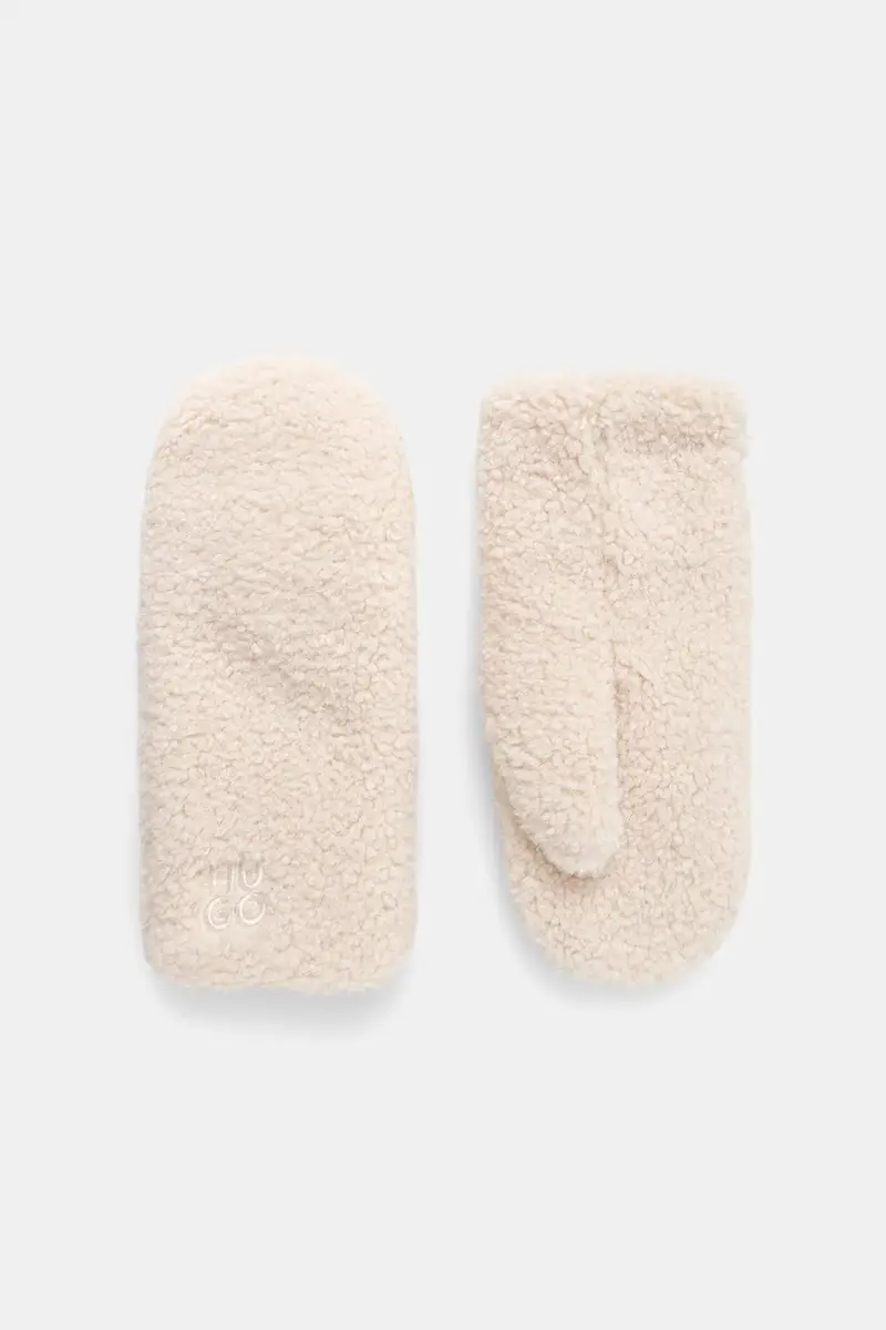 HUGO Guanti Donna Bianco 3765198