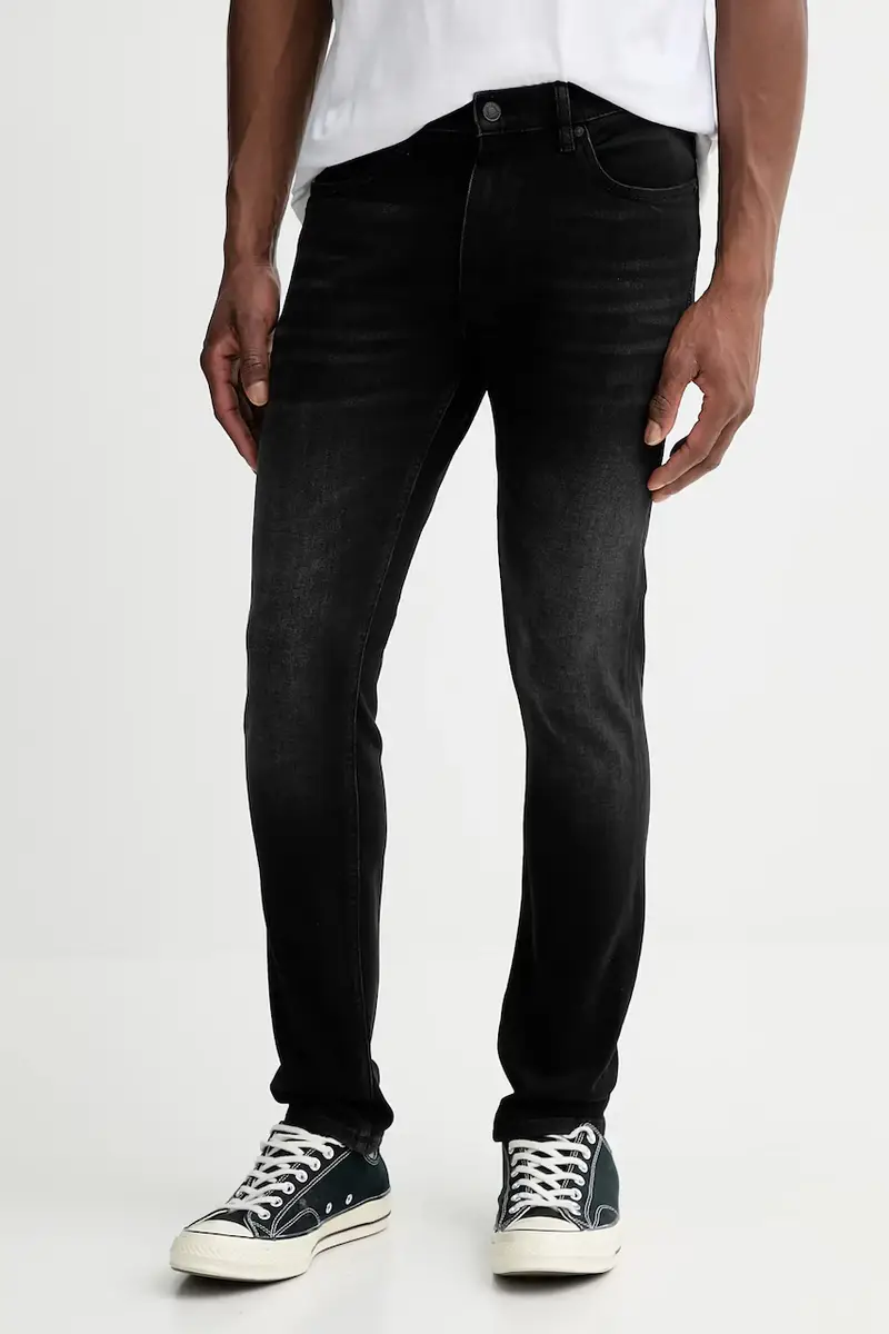 HUGO Jeans Uomo Nero 3920416