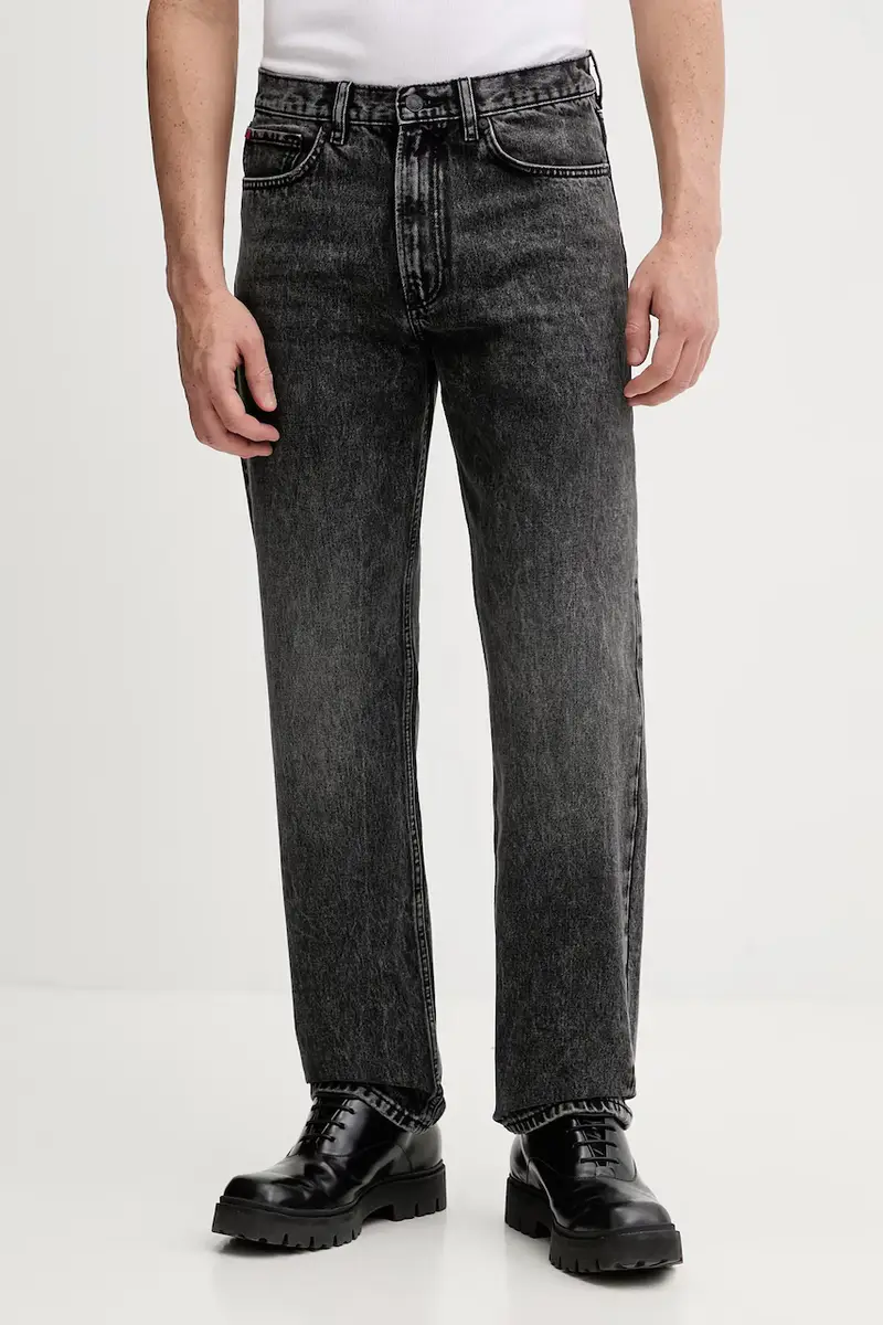 HUGO Jeans Uomo Grigio 3919006