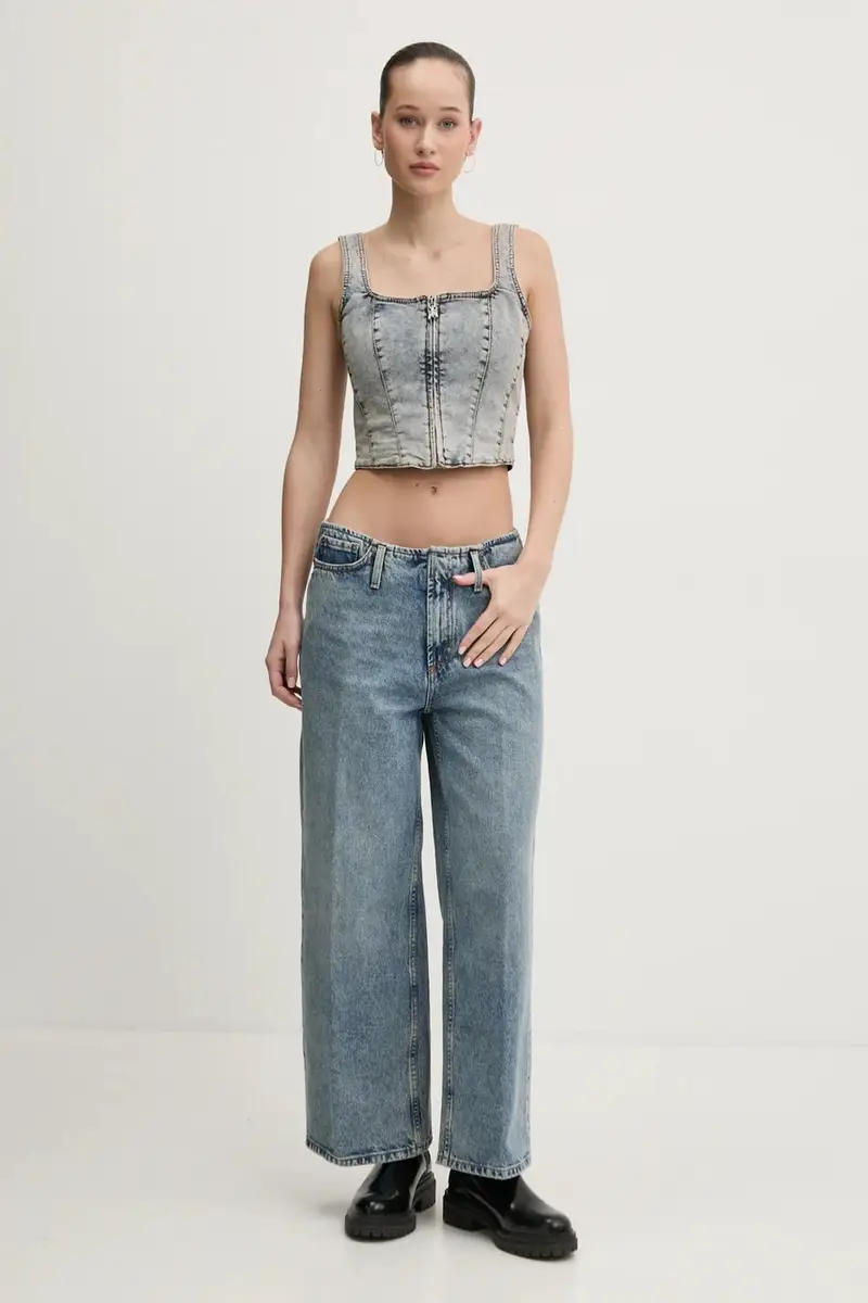 HUGO Jeans Donna Blu 3132369 miniatura 2