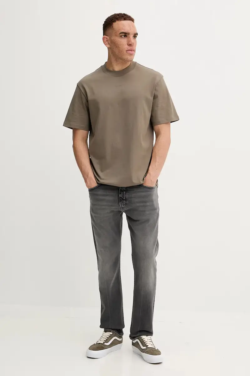 HUGO Jeans Uomo Grigio 3612082 miniatura 2