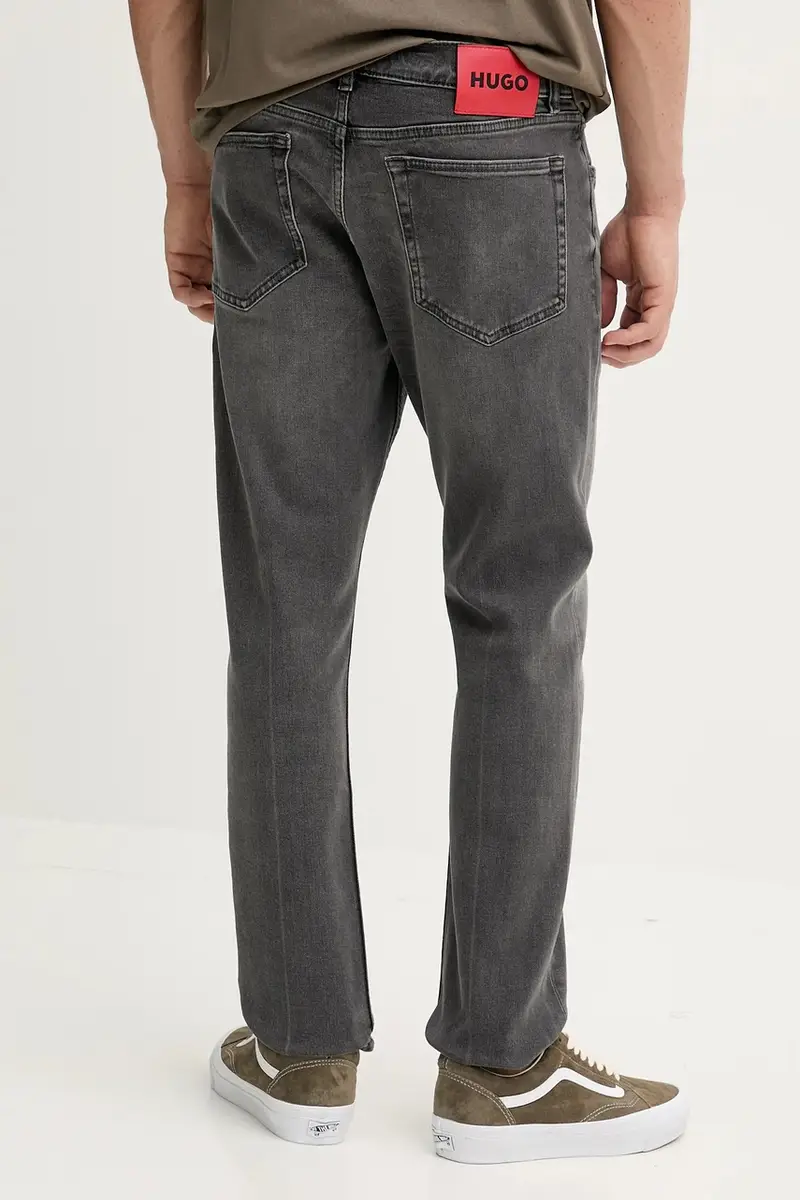 HUGO Jeans Uomo Grigio 3612082 miniatura 3